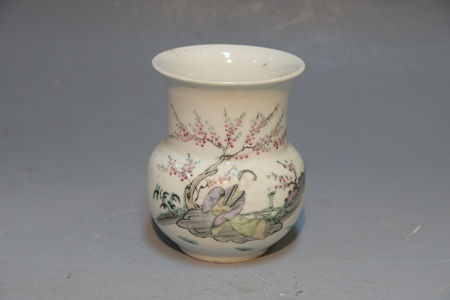 Peach Blossom Handmaid Pastel Slag Bucket